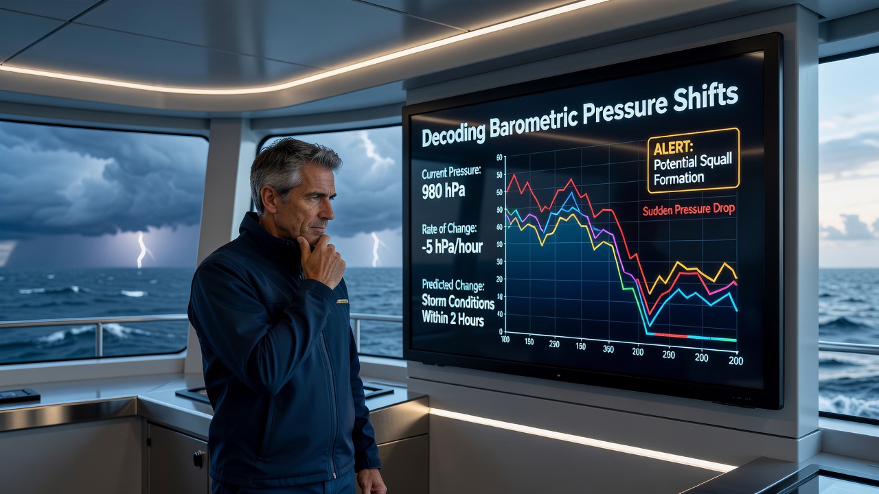 Decoding Barometric Pressure Shifts to Predict Sudden Weather Changes at Sea